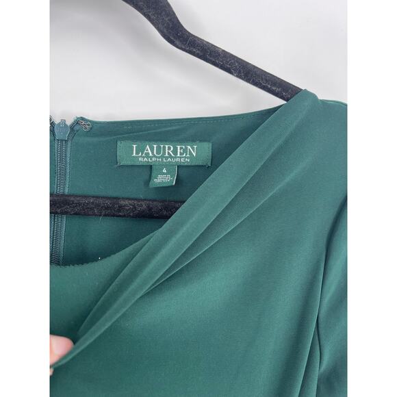 Ralph Lauren Green Dress (B10#3) - Picture 2 of 11